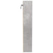 Dulap cu vitrină, gri beton, 100x8,5x50 cm, lemn prelucrat - WALTI WALTI