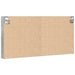 Dulap cu vitrină, gri beton, 100x8,5x50 cm, lemn prelucrat - WALTI WALTI