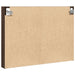 Dulap cu vitrină, stejar maro, 80x8,5x58 cm, lemn prelucrat - WALTI WALTI