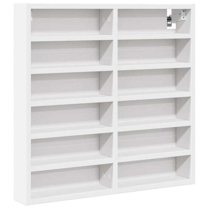 Dulap cu vitrină, alb, 60x8,5x58 cm, lemn prelucrat - WALTI WALTI