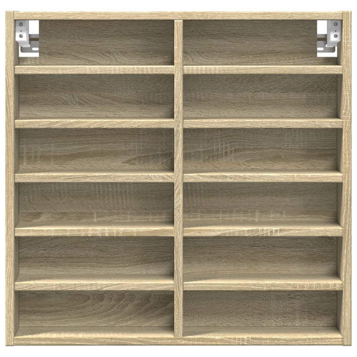 Dulap cu vitrină, stejar sonoma, 60x8,5x58 cm, lemn prelucrat WALTI
