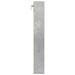 Dulap cu vitrină, gri beton, 60x8,5x58 cm, lemn prelucrat - WALTI WALTI