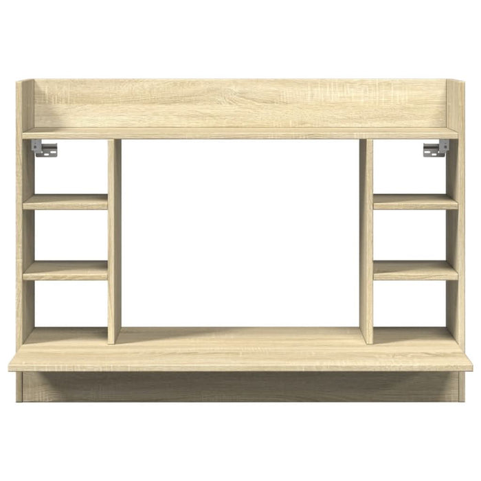 Birou montat pe perete stejar sonoma 105x48x75cm lemn prelucrat - WALTI WALTI