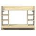 Birou montat pe perete stejar sonoma 105x48x75cm lemn prelucrat - WALTI WALTI