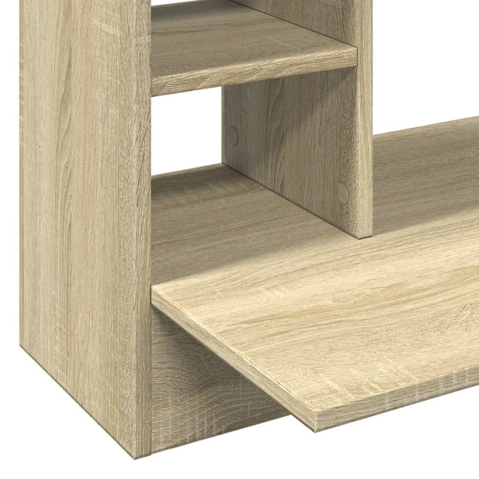 Birou montat pe perete stejar sonoma 105x48x75cm lemn prelucrat - WALTI WALTI