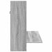 Birou montat pe perete sonoma gri 105x48x75cm lemn prelucrat - WALTI WALTI