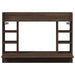 Birou montat pe perete stejar maro 105x48x75cm lemn prelucrat - WALTI WALTI