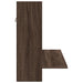 Birou montat pe perete stejar maro 105x48x75cm lemn prelucrat - WALTI WALTI
