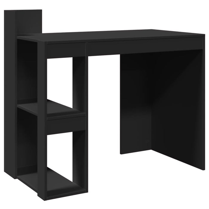 Birou, negru, 103,5x56,5x94 cm, lemn prelucrat - WALTI WALTI