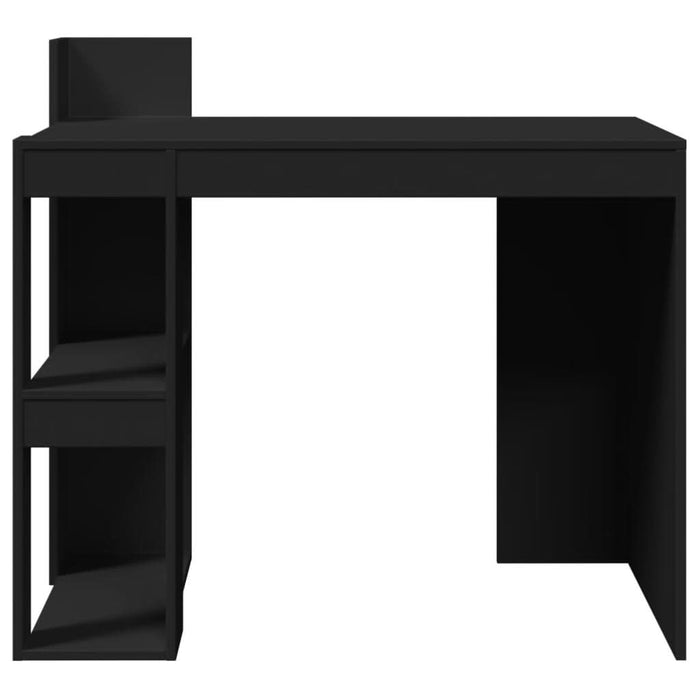 Birou, negru, 103,5x56,5x94 cm, lemn prelucrat - WALTI WALTI