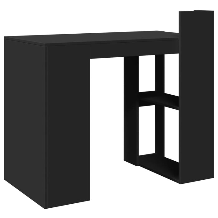 Birou, negru, 103,5x56,5x94 cm, lemn prelucrat - WALTI WALTI