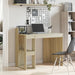 Birou, stejar sonoma, 103,5x56,5x94 cm, lemn prelucrat - WALTI WALTI
