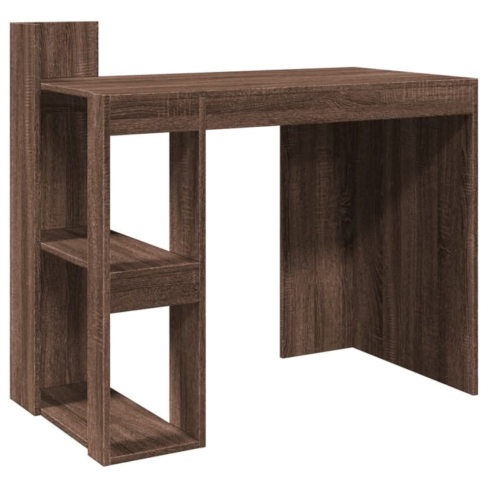 Birou, stejar maro, 103,5x56,5x94 cm, lemn prelucrat - WALTI WALTI