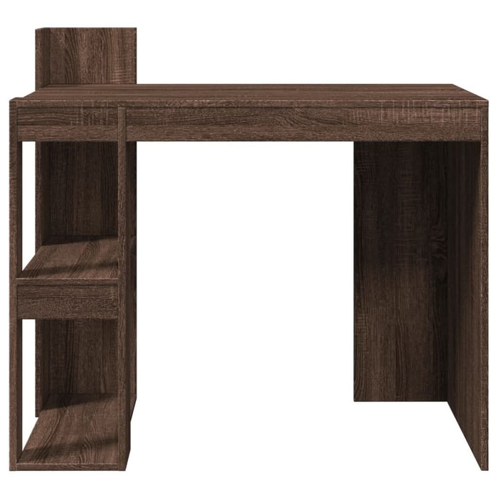 Birou, stejar maro, 103,5x56,5x94 cm, lemn prelucrat - WALTI WALTI