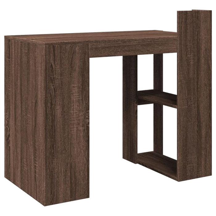 Birou, stejar maro, 103,5x56,5x94 cm, lemn prelucrat - WALTI WALTI