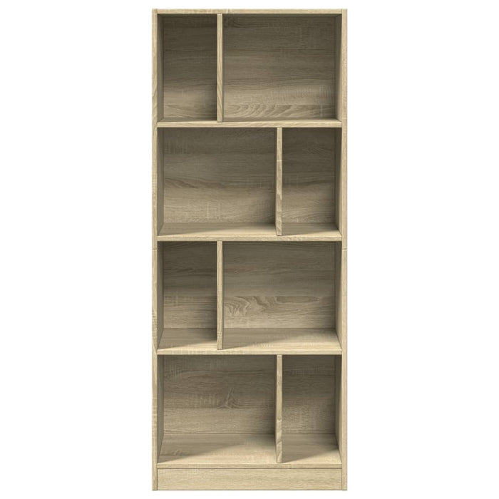 Bibliotecă, stejar sonoma, 57x28,5x141 cm, lemn prelucrat - WALTI WALTI