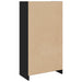 Bibliotecă, negru, 57x28,5x107,5 cm, lemn prelucrat - WALTI WALTI