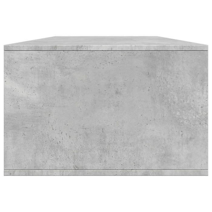 Măsuță de cafea, gri beton, 102x55x35 cm, lemn prelucrat - WALTI WALTI