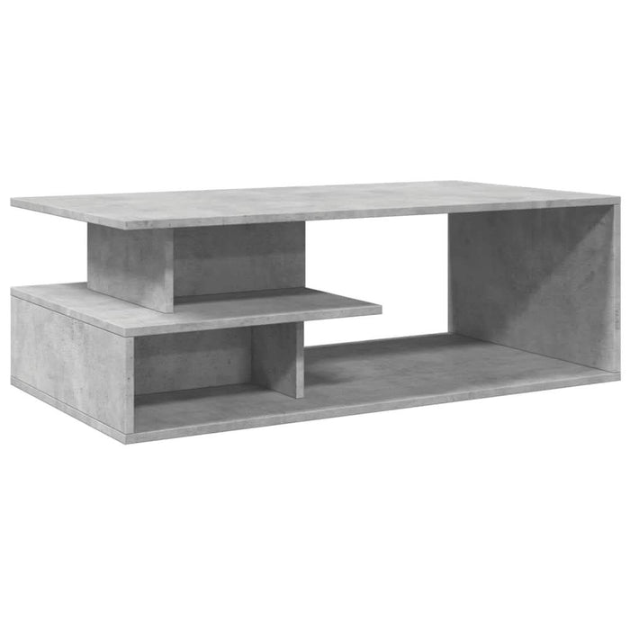 Măsuță de cafea, gri beton, 102x55x35 cm, lemn prelucrat - WALTI WALTI