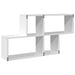 Raft de perete, alb, 100x20x53 cm, lemn prelucrat - WALTI WALTI