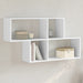 Raft de perete, alb, 100x20x53 cm, lemn prelucrat - WALTI WALTI