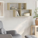 Raft de perete, stejar sonoma, 100x20x53 cm, lemn prelucrat - WALTI WALTI
