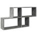 Raft de perete, gri beton, 100x20x53 cm , lemn prelucrat - WALTI WALTI
