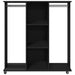 Șifonier cu roți, negru, 102x38x110 cm, lemn prelucrat - WALTI WALTI
