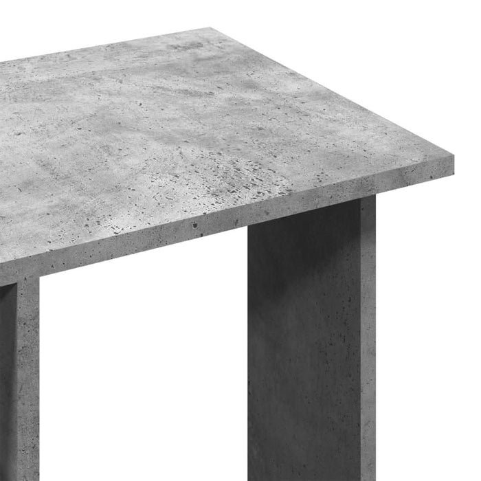 Șifonier cu roți, gri beton, 102x38x110 cm, lemn prelucrat - WALTI WALTI