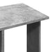 Șifonier cu roți, gri beton, 102x38x110 cm, lemn prelucrat - WALTI WALTI