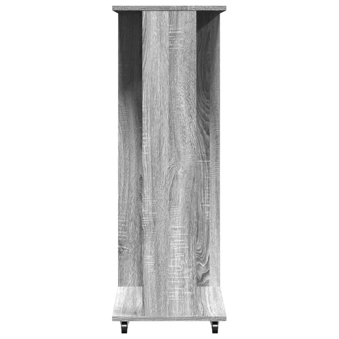 Șifonier cu roți, gri sonoma, 102x38x110 cm, lemn prelucrat - WALTI WALTI