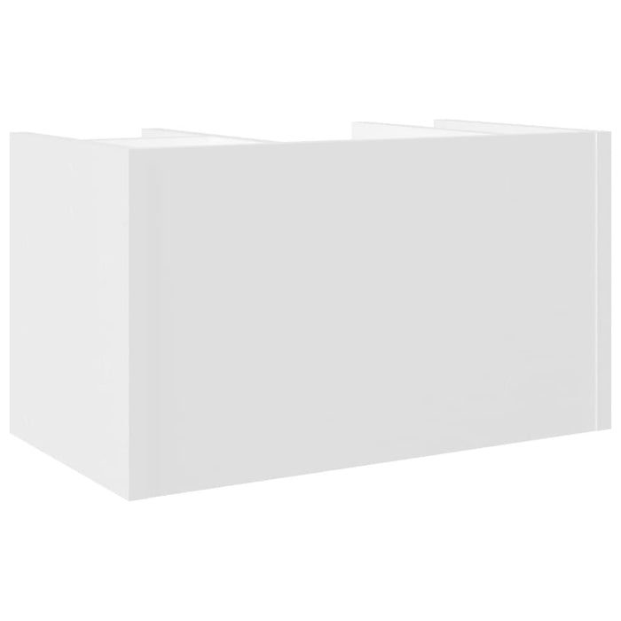 Organizator de birou, alb, 44,5x24x25 cm, lemn prelucrat - WALTI WALTI