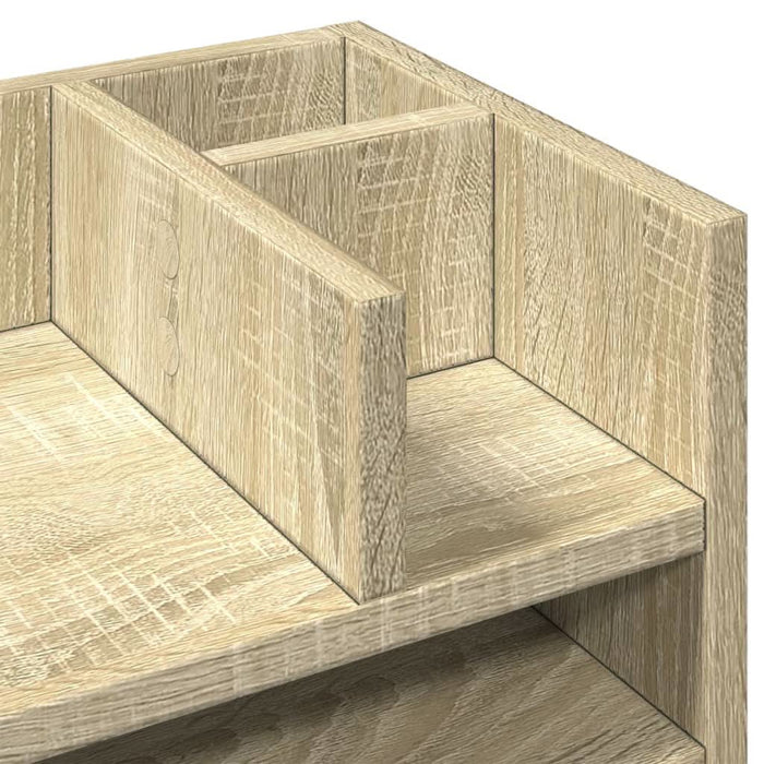 Organizator birou, stejar sonoma, 44,5x24x25 cm lemn prelucrat - WALTI WALTI
