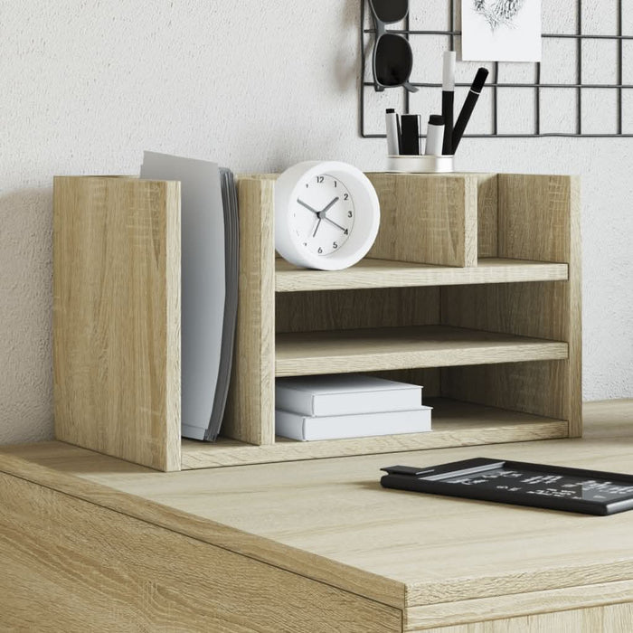 Organizator birou, stejar sonoma, 44,5x24x25 cm lemn prelucrat - WALTI WALTI