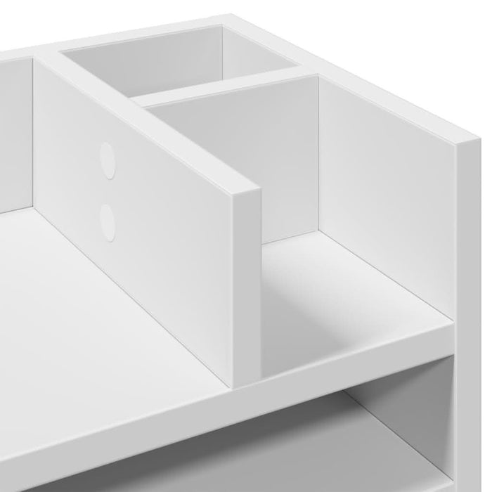 Organizator birou, gri beton, 44,5x24x25 cm lemn prelucrat - WALTI WALTI