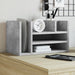 Organizator birou, gri beton, 44,5x24x25 cm lemn prelucrat - WALTI WALTI