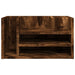 Organizator birou, stejar fumuriu, 44,5x24x25 cm lemn prelucrat - WALTI WALTI