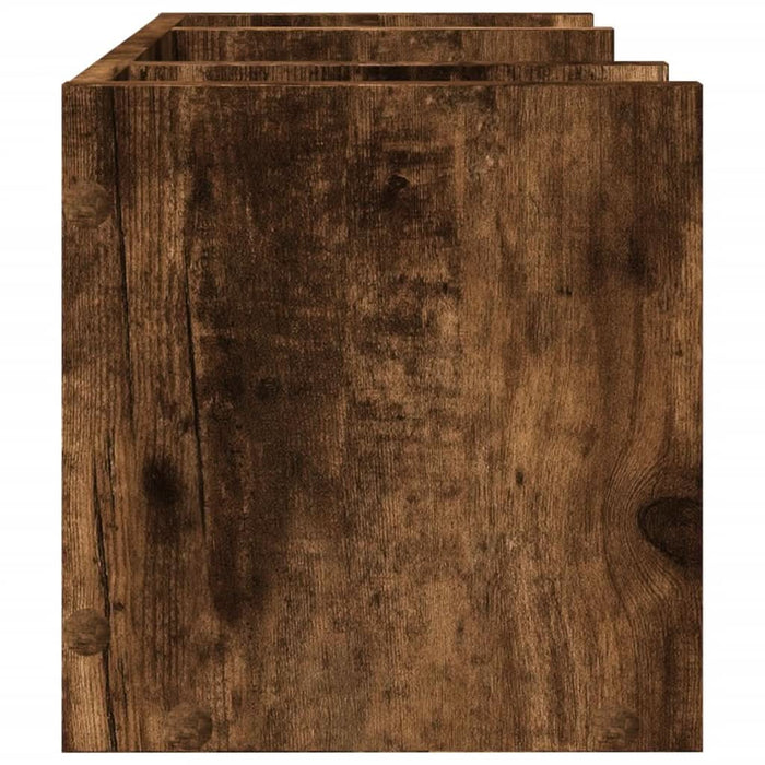 Organizator birou, stejar fumuriu, 44,5x24x25 cm lemn prelucrat - WALTI WALTI