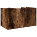 Organizator birou, stejar fumuriu, 44,5x24x25 cm lemn prelucrat - WALTI WALTI