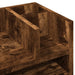 Organizator birou, stejar fumuriu, 44,5x24x25 cm lemn prelucrat - WALTI WALTI