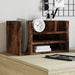 Organizator birou, stejar fumuriu, 44,5x24x25 cm lemn prelucrat - WALTI WALTI
