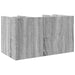 Organizator birou, gri sonoma, 44,5x24x25 cm lemn prelucrat - WALTI WALTI