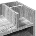 Organizator birou, gri sonoma, 44,5x24x25 cm lemn prelucrat - WALTI WALTI