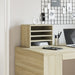 Organizator birou, stejar sonoma, 36x26x29,5 cm lemn prelucrat - WALTI WALTI