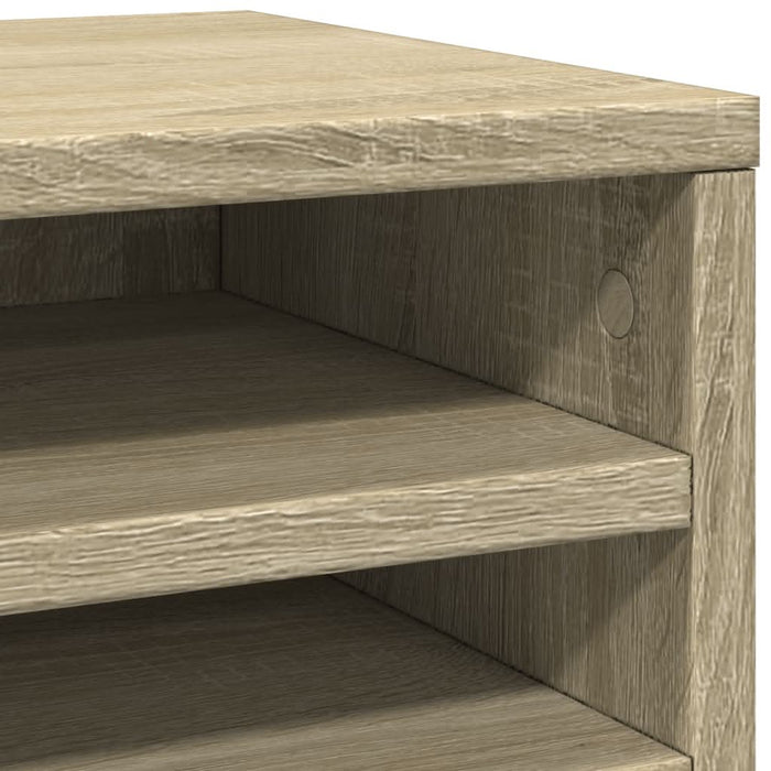 Organizator birou, stejar sonoma, 36x26x29,5 cm lemn prelucrat - WALTI WALTI