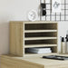 Organizator birou, stejar sonoma, 36x26x29,5 cm lemn prelucrat - WALTI WALTI