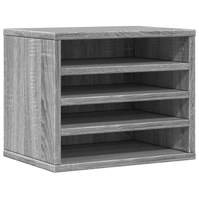 Organizator birou, gri sonoma, 36x26x29,5 cm lemn prelucrat - WALTI WALTI