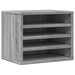 Organizator birou, gri sonoma, 36x26x29,5 cm lemn prelucrat - WALTI WALTI