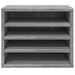 Organizator birou, gri sonoma, 36x26x29,5 cm lemn prelucrat - WALTI WALTI