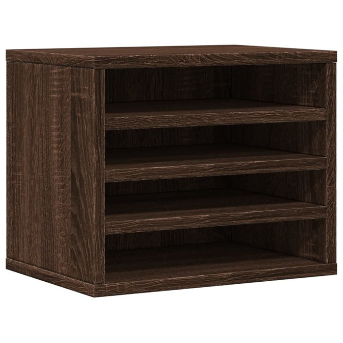 Organizator birou, stejar maro, 36x26x29,5 cm lemn prelucrat - WALTI WALTI